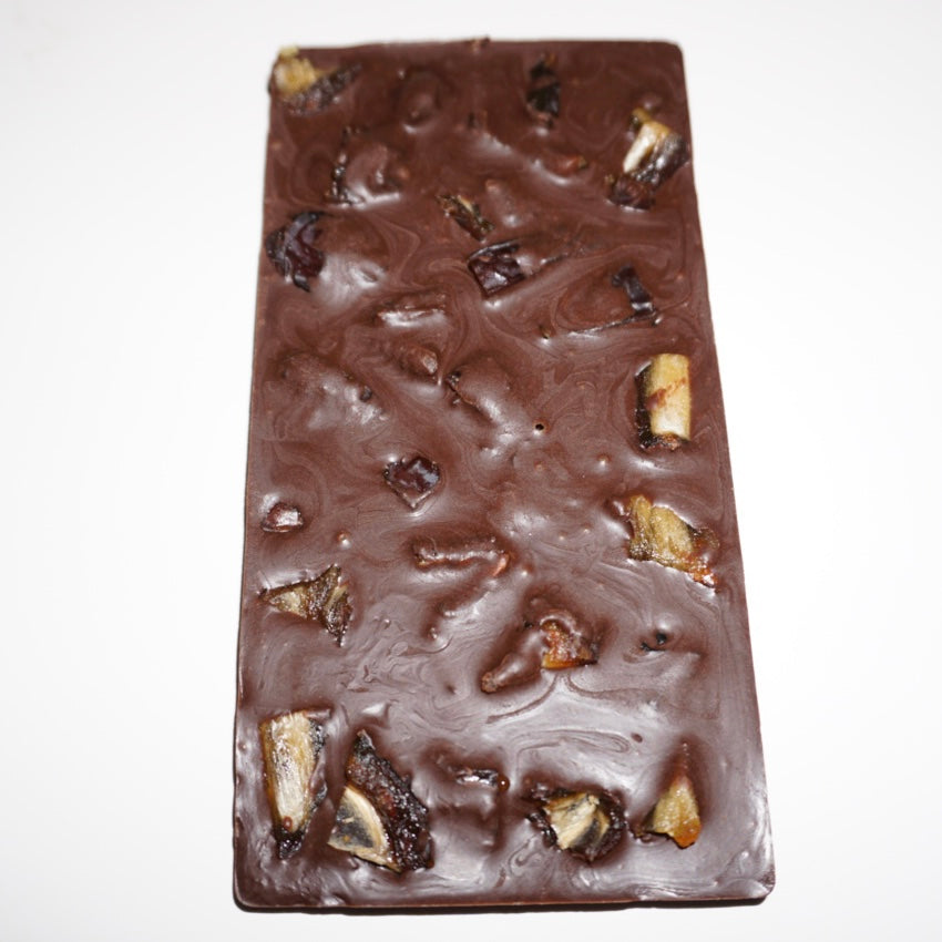 The Double Date - Date Sweetened Chocolate with Chunks of Date