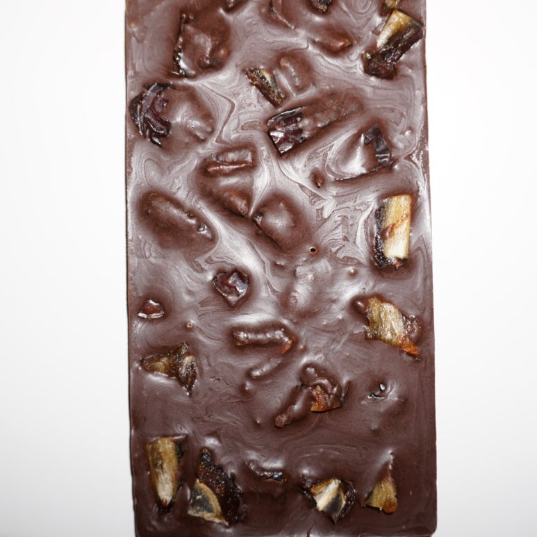 The Double Date - Date Sweetened Chocolate with Chunks of Date