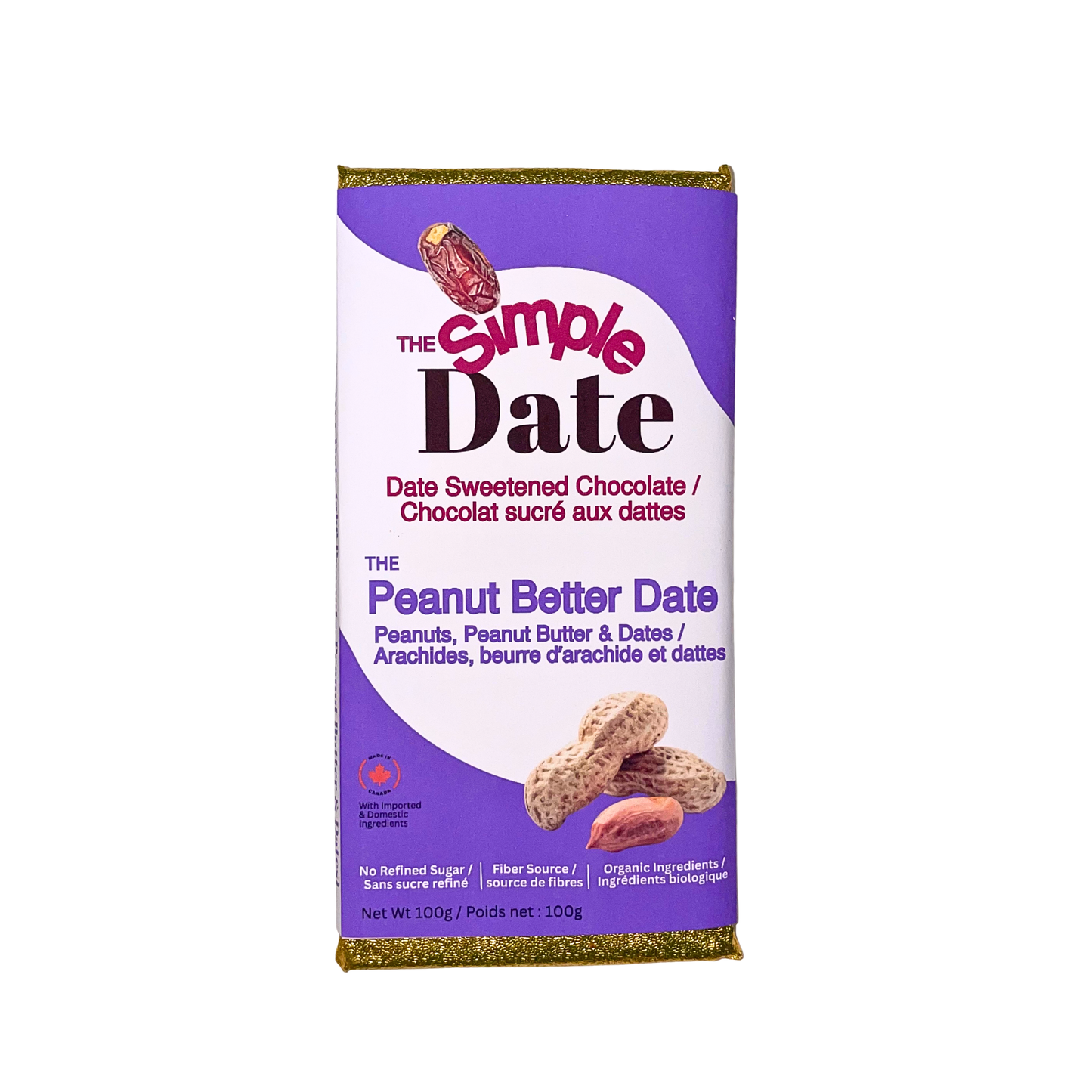 Healthy organic Naturally Date Sweetened chocolate sweetened with fruit No Sugar Added chocolate no refined sugar date sugar low sugar chocolate near me High Fiber peanut butter peanuts dates chocolate dark chocolate gut friendly