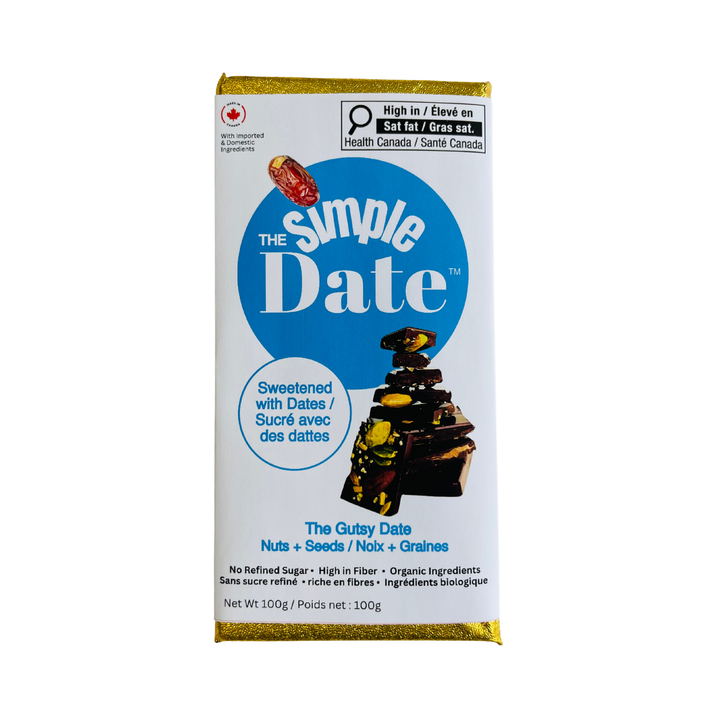 The Gutsy Date - Nuts + Seeds, Medium-Dark 56%
