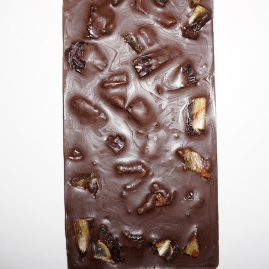 The Double Date - Date Sweetened Chocolate with Chunks of Date