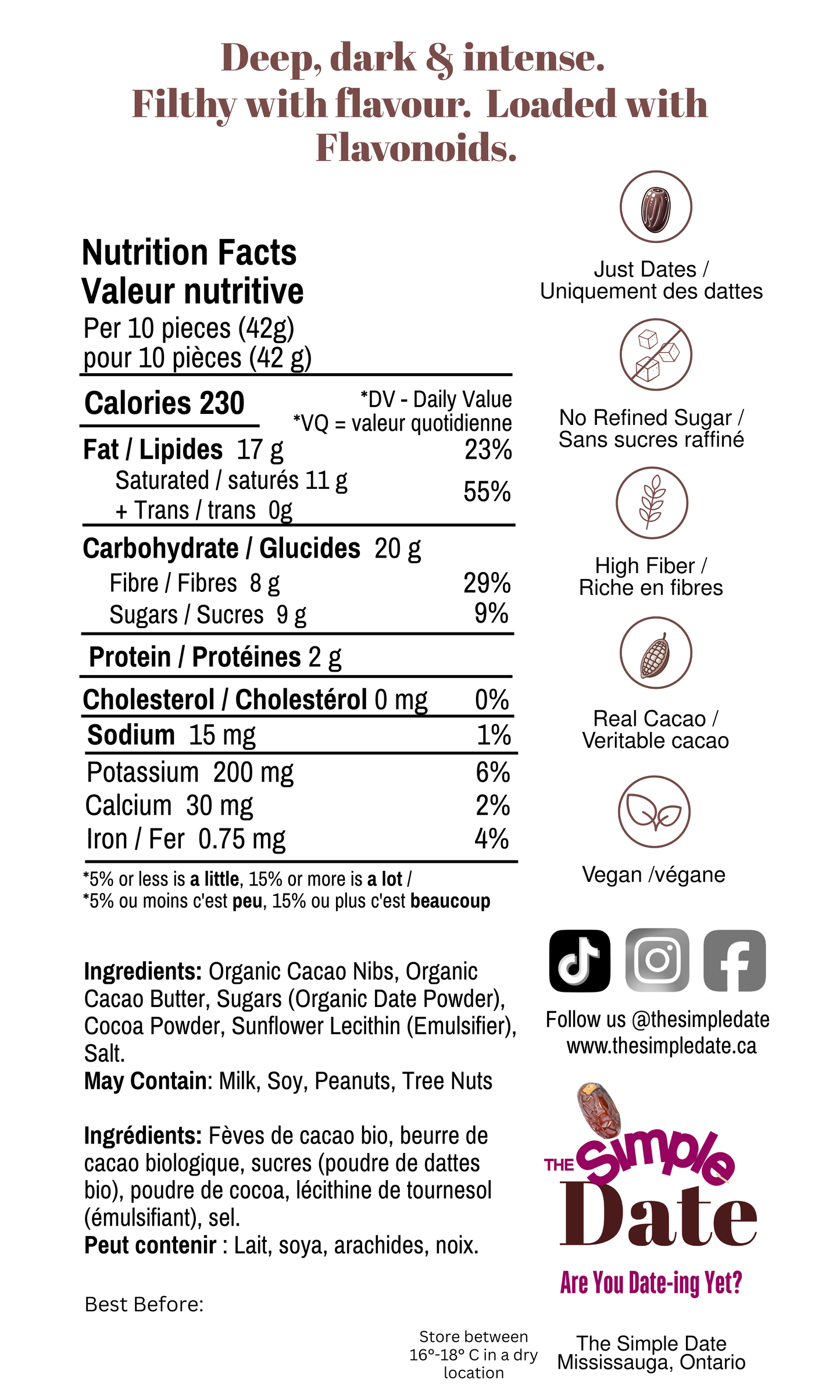 The Rich Date - Bold Dark 70%