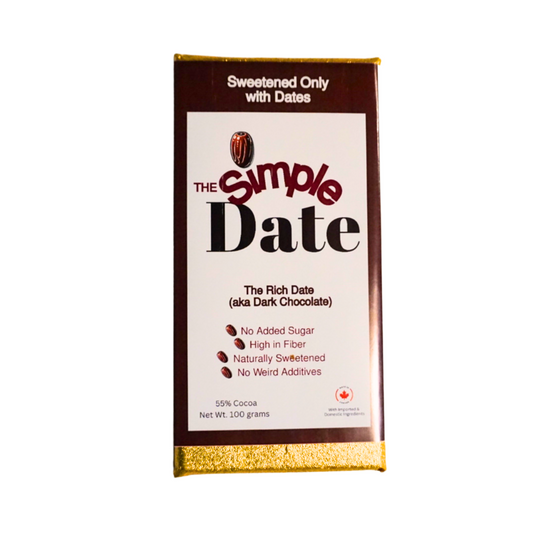 The Rich Date - Date Sweetened Dark Chocolate